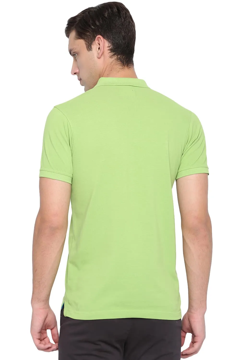 Basics Muscle Fit Polo T Shirt