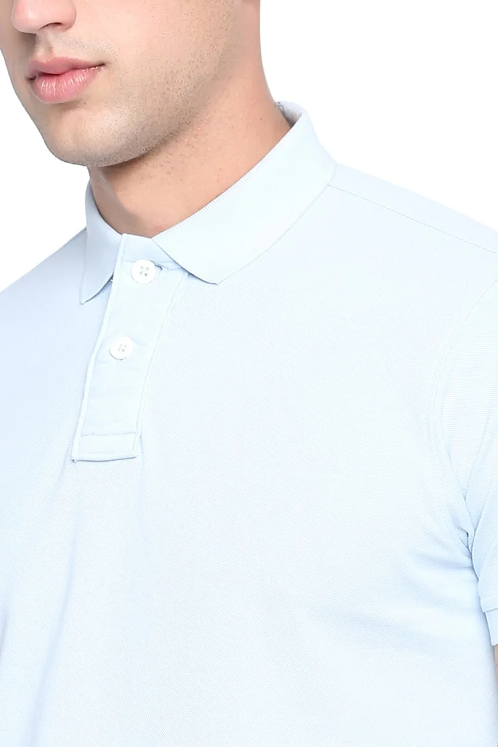 Basics Muscle Fit Polo T Shirt
