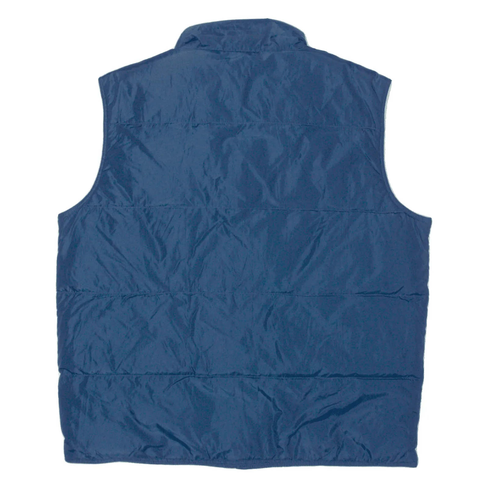 BIG STAR Down Insulated Puffer Gilet Blue 90s Mens L