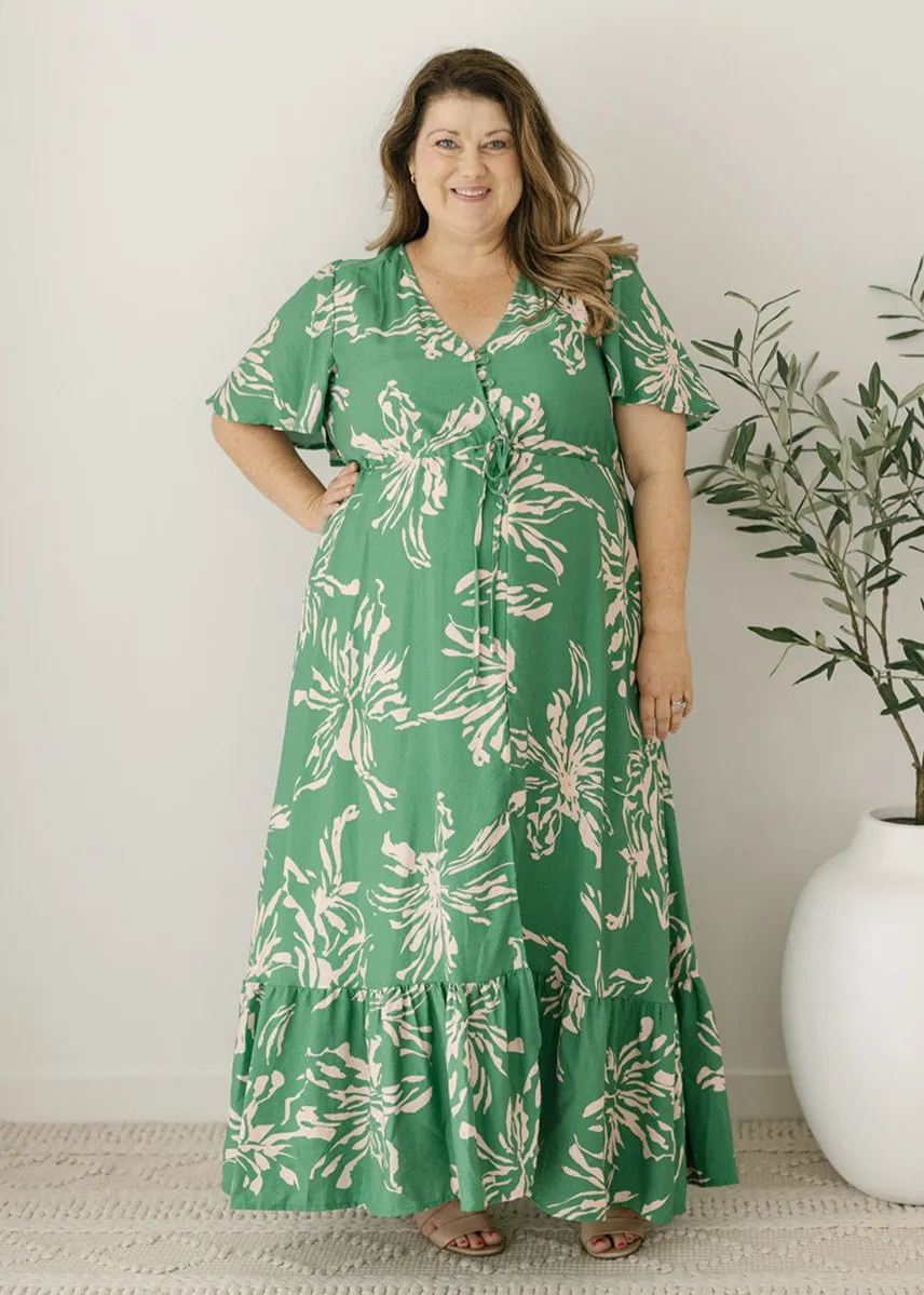 Harper Maxi Dress in Cedar