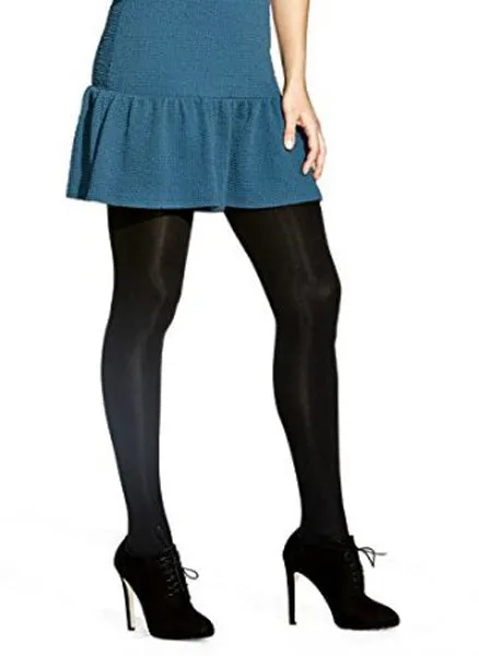 NO NONSENSE - Women's Super Opaque Control Top Tights - Small